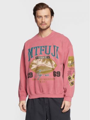 Relaxed суитчър Bdg Urban Outfitters червено