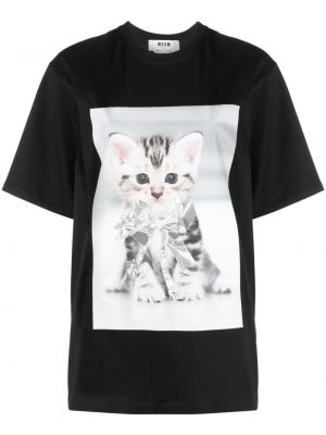 T-shirt Msgm svart