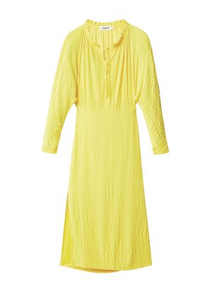Košeľové šaty Desigual žltá