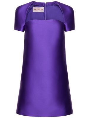 Mini vestido Valentino violeta