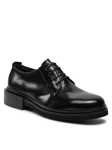 Derby cipő Calvin Klein fekete