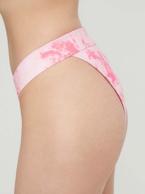 Spodnji del bikini Calvin Klein roza