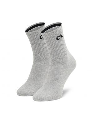 Ponožky so slieňovým vzorom Calvin Klein sivá