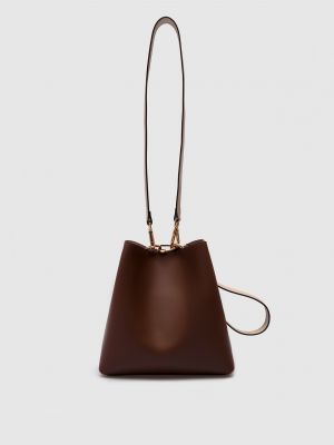 Шкіряна сумка Gianni Notaro коричнева