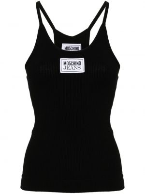Tank top Moschino Jeans melns
