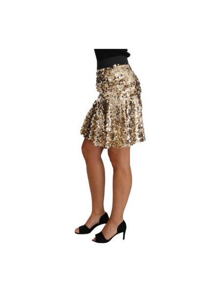 Mini falda con lentejuelas Dolce & Gabbana