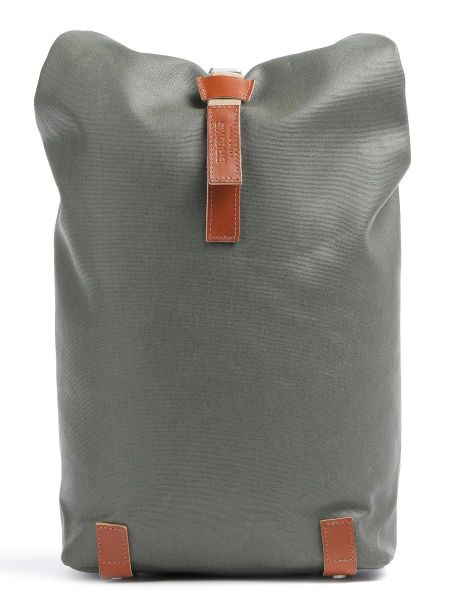 Хлопковый рюкзак Brooks England зеленый