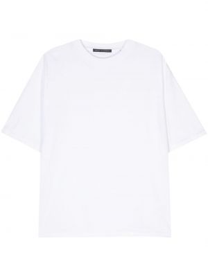 T-shirt en coton à imprimé Daniele Alessandrini blanc