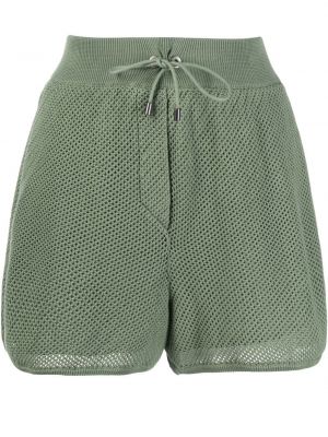 Strikket shorts Brunello Cucinelli grønn