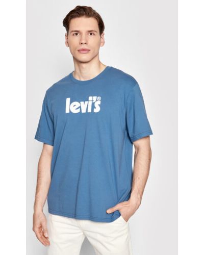 Laza szabású póló Levi's® kék