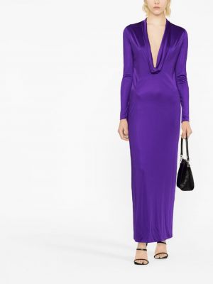 Robe de soirée Versace violet