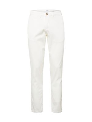 Chinos nohavice Selected Homme biela