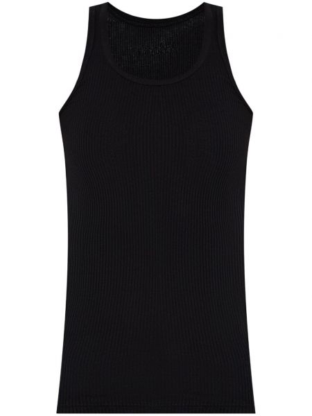 Tanktop med broderier Isabel Marant sort