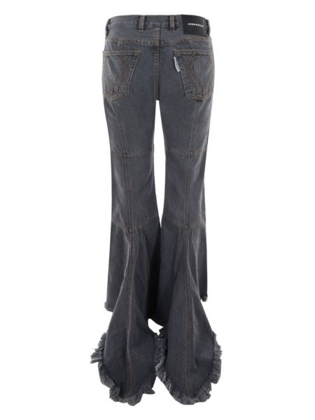 Bootcut jeans aus baumwoll ausgestellt Jordanluca grau