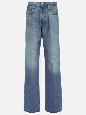 Straight leg jeans Gucci Blu