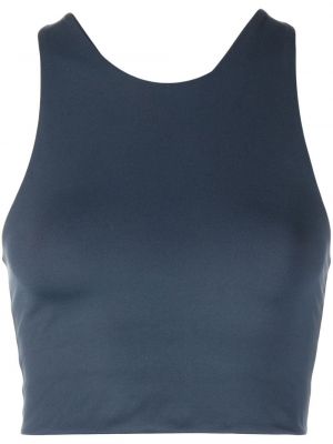 Tank top med rund hals Girlfriend Collective blå