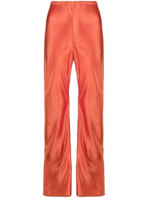 Pantaloni cu picior drept Cult Gaia - Portocale