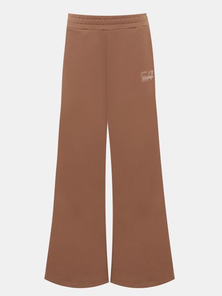 Спортивные штаны Ea7 Emporio Armani коричневые