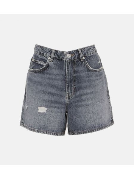 Denimshorts Frame grå