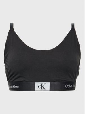 Calvin Klein Underwear Podprsenkový top Unlined 000QF7225E  - Černá