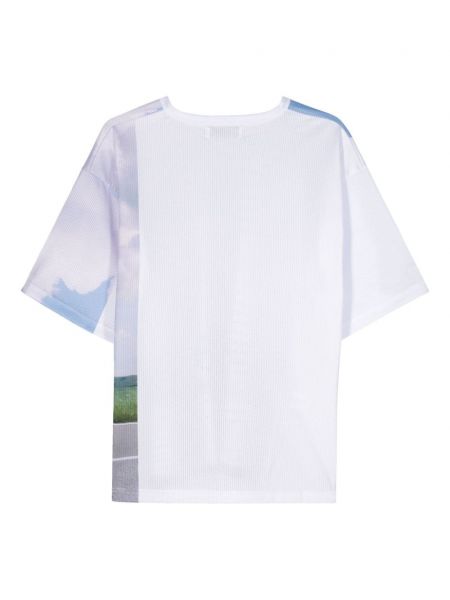 T-shirt en mesh Société Anonyme blanc