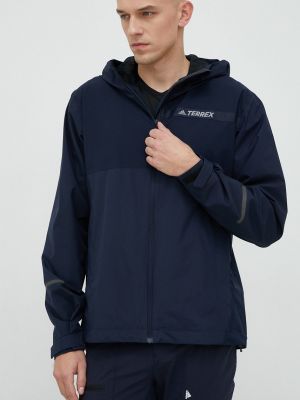 Vodoodporna jakna Adidas Terrex modra