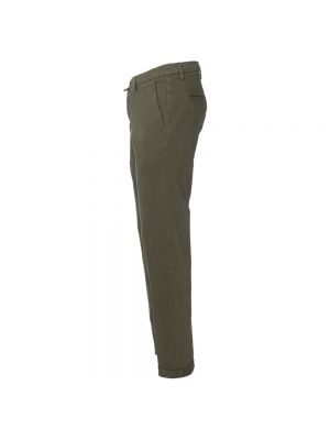 Pantalones chinos de algodón Siviglia verde