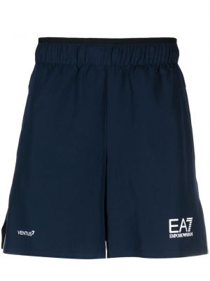 Pantaloni scurți cu imagine Ea7 Emporio Armani