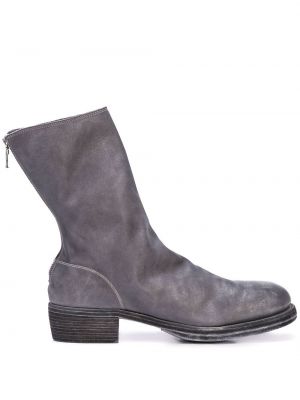 Botas con cremallera Guidi gris