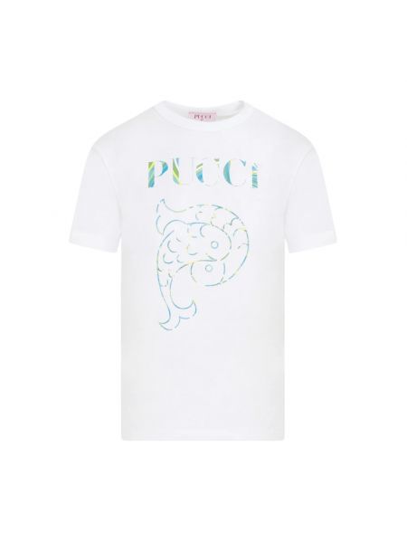 T-shirt Emilio Pucci weiß