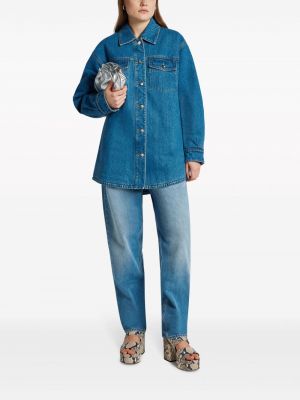 Koszula jeansowa Ronny Kobo niebieska
