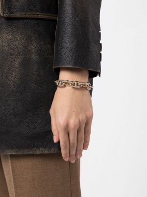Bracelet Hermès argenté