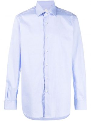 Bavlnená košeľa Pal Zileri modrá