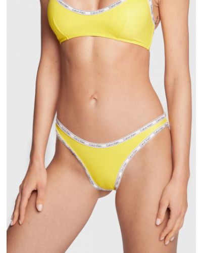 Bikini Calvin Klein Swimwear jaune