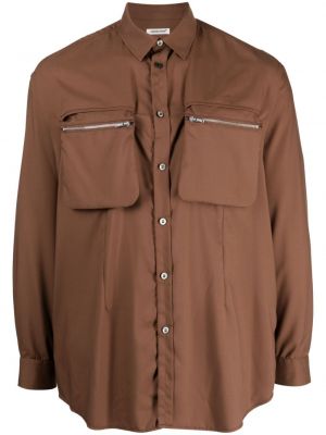 Camicia con tasche Undercover marrone