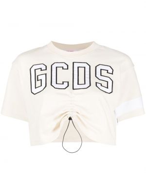 Camiseta con bordado Gcds