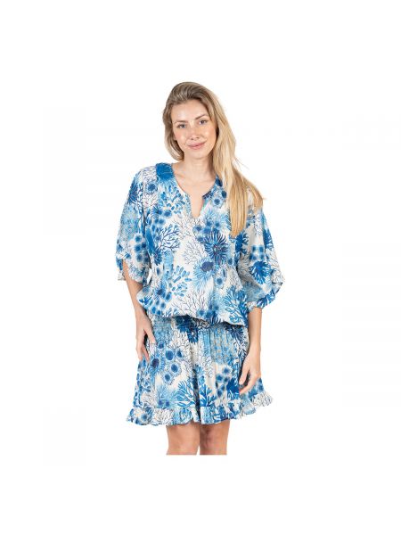 Mini šaty Isla Bonita By Sigris modré