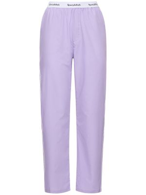 Pantalones Sporty & Rich violeta