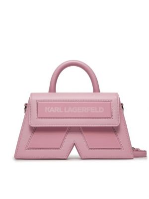 Чанта Karl Lagerfeld розово
