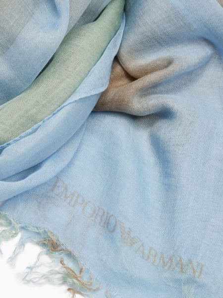 Schal mit print Emporio Armani