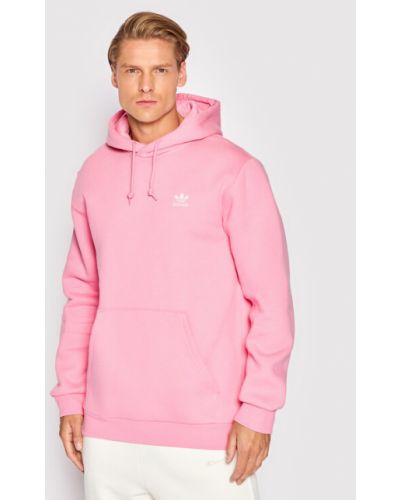 Felpa in pile Adidas rosa