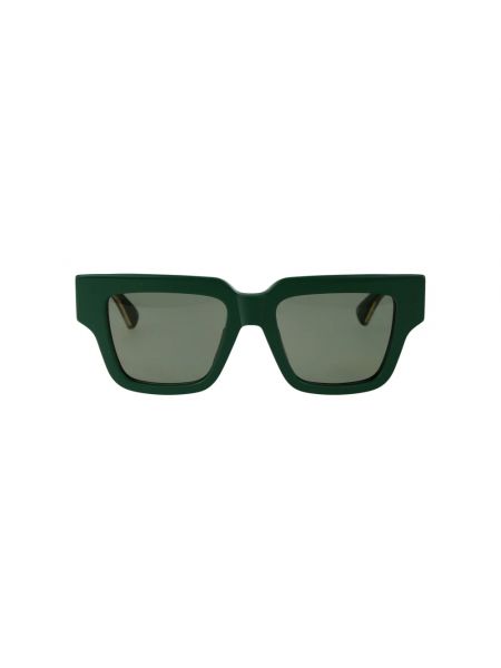 Oversize sonnenbrille Bottega Veneta grün