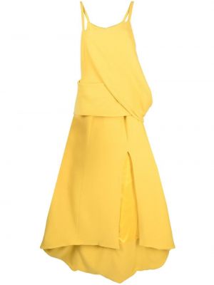 Vlnené šaty Bite Studios žltá