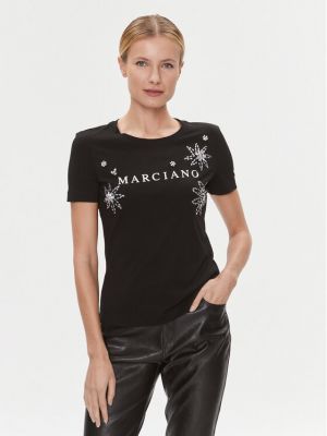 Marškinėliai Marciano Guess juoda