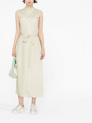 Sukienka bez rękawów Calvin Klein zielona