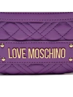 Ledvinka Love Moschino fialová