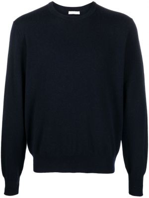 Pull en cachemire col rond The Row bleu