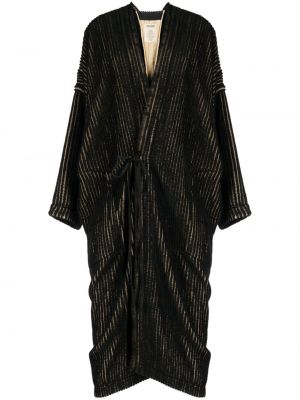 Mantel mit v-ausschnitt mit drapierungen Uma Wang