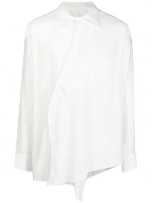 Асиметрична риза Sulvam бяло