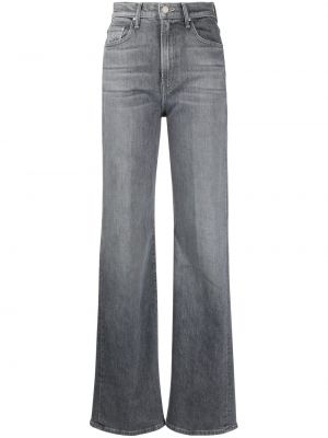 Jeans mit absatz ausgestellt Mother grau
